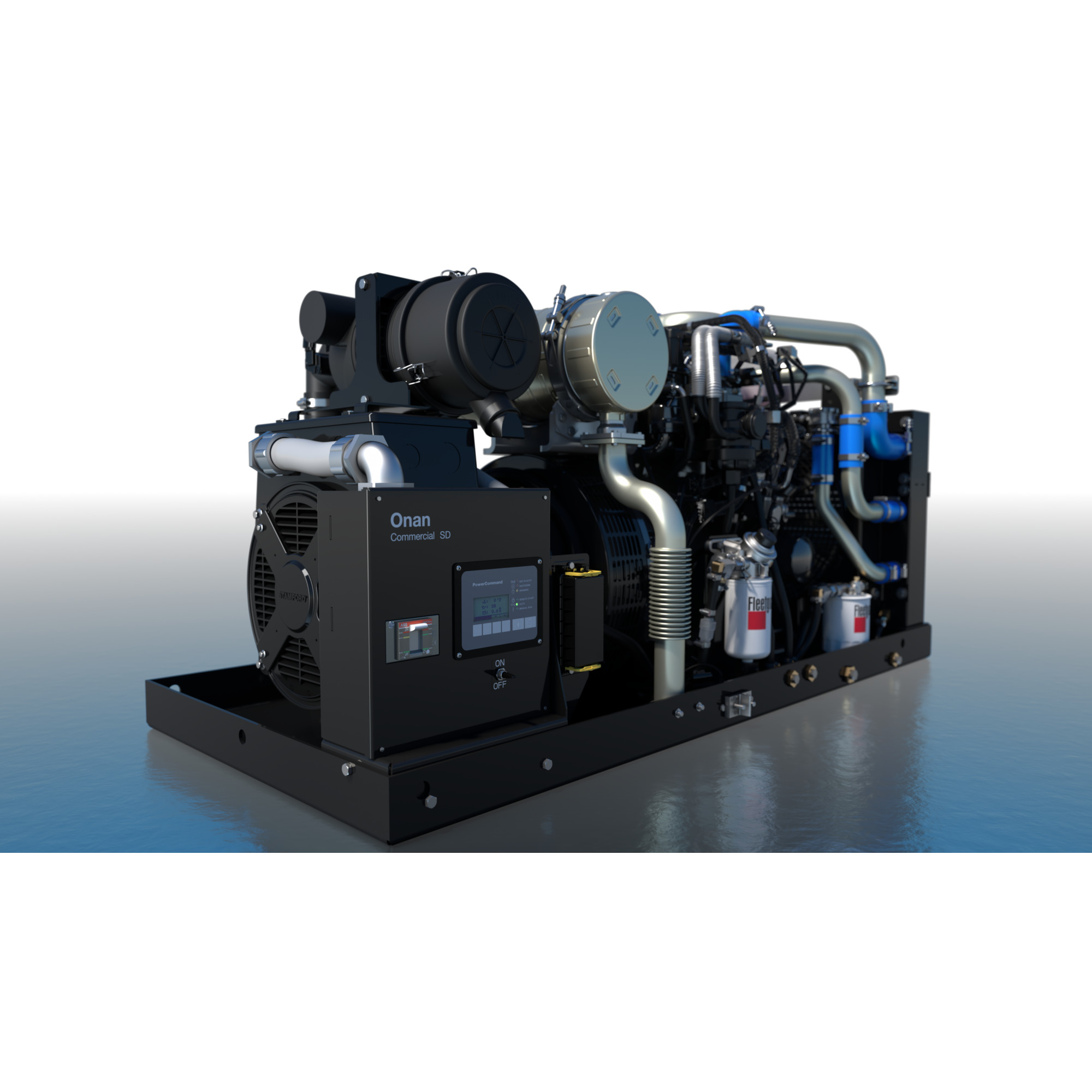 Cummins Onan SD 20000 - 20HDKDB-02 Diesel Commercial Mobile Generator